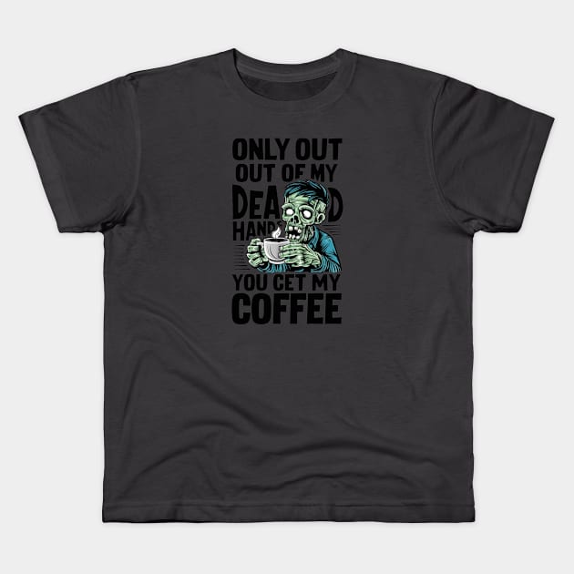 only out of my dead hands... Kids T-Shirt by baseCompass